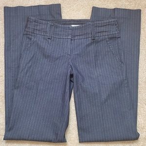 TRINA TURK Pinstripe Wide Leg Trouser Pants